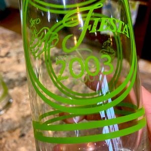 Fiesta collectors item (2 tall glasses)
